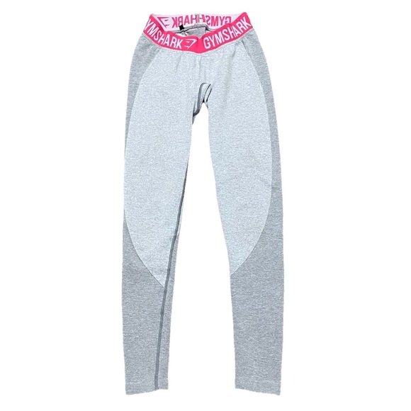 Gymshark Seamless Contour Flex Legging Women XS Grey Low Rise Athletic Yoga - Picture 2 of 7